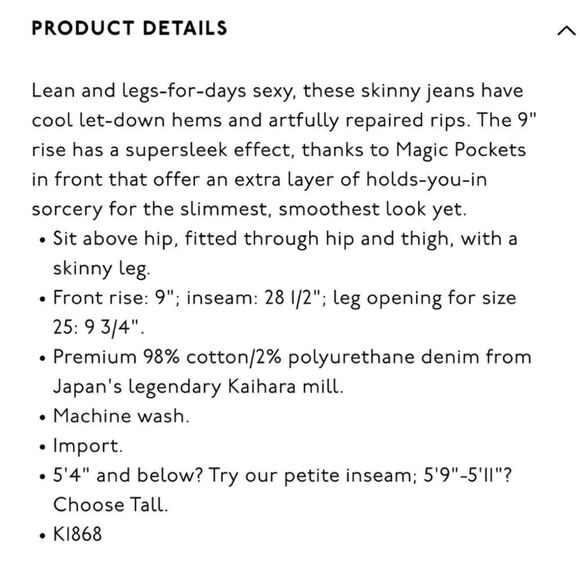 Madewell Skinny Highrise - Picture 12 of 12